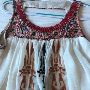 Anthropologie flowy tank top
